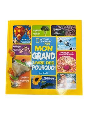 New National Geographic Kids Mon Grand Livre Des Pourquoi FRENCH
